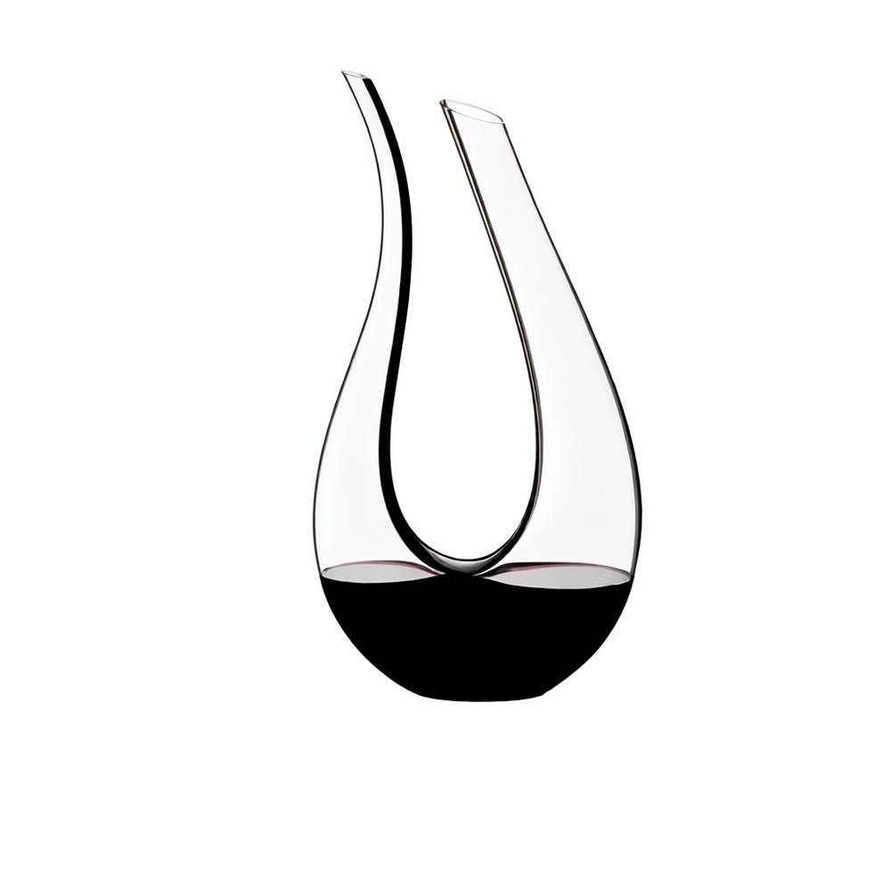 NWOT Riedel Black Accent Vase Black